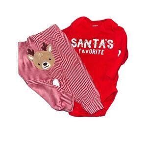 CARTERS baby bundle HOLIDAY CHRISTMAS 3 months